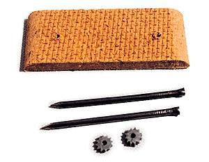A Line Products 10003 HO Scale Track Cleaning Pad Kit -- Fits 40' Box Cars