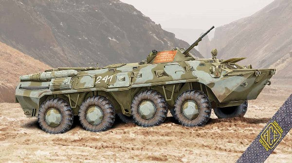 Ace Plastic Models 72171 1/72 Soviet BTR80 Early Production Armored Personnel Carrier