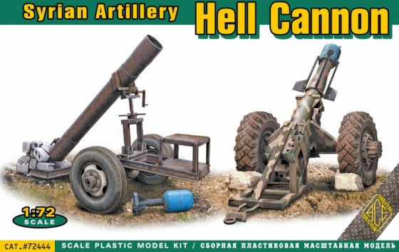 Ace Plastic Models 72444 1/72 Hell Cannon Syrian Artillery