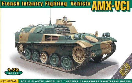 Ace Plastic Models 72448 1/72 French AMX-VCI Infantry Fighting Vehicle