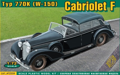 Ace Plastic Models 72559 1/72 Type 770K (W150) Convertible F Staff Car