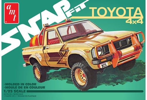 AMT Models 1114 1/25 1980 Toyota 4x4 Pickup Truck (Snap)