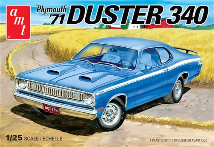 AMT Model Kits 1118 1/25 1971 Plymouth Duster 340 Muscle Car