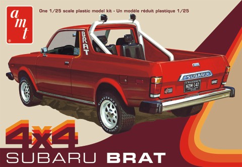 AMT Models 1128 1/25 1978 Subaru Brat 4x4 Pickup Truck