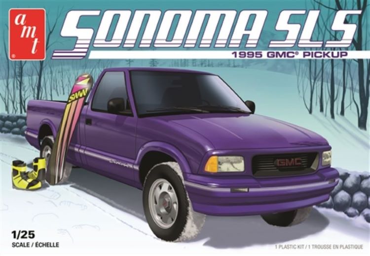 AMT Model Kits 1168 1/25 1995 GMC Sonoma SLS Pickup Truck (D)