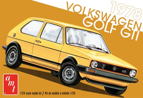 AMT Models 1213 1/24 1978 Volkswagen Golf GT1 Car