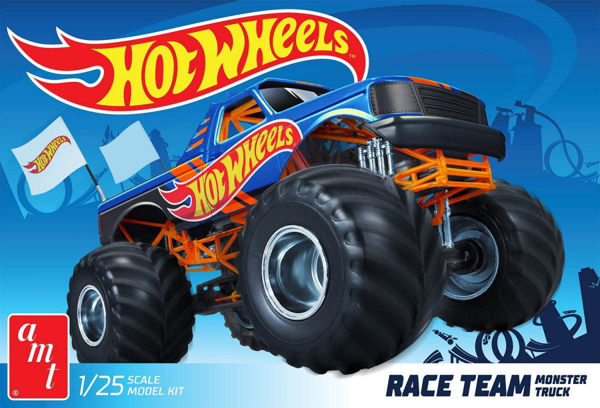 AMT Model Kits 1256 1/25 Hot Wheels Ford Monster Truck (D)
