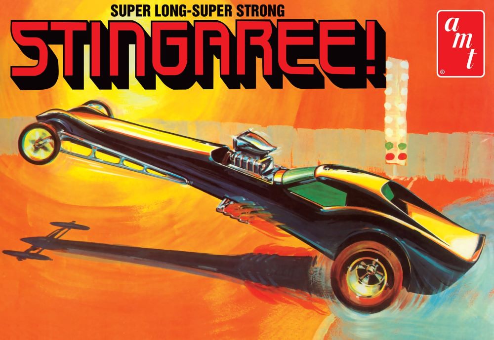 AMT Model Kits 1259 1/25 Stingaree Custom Dragster