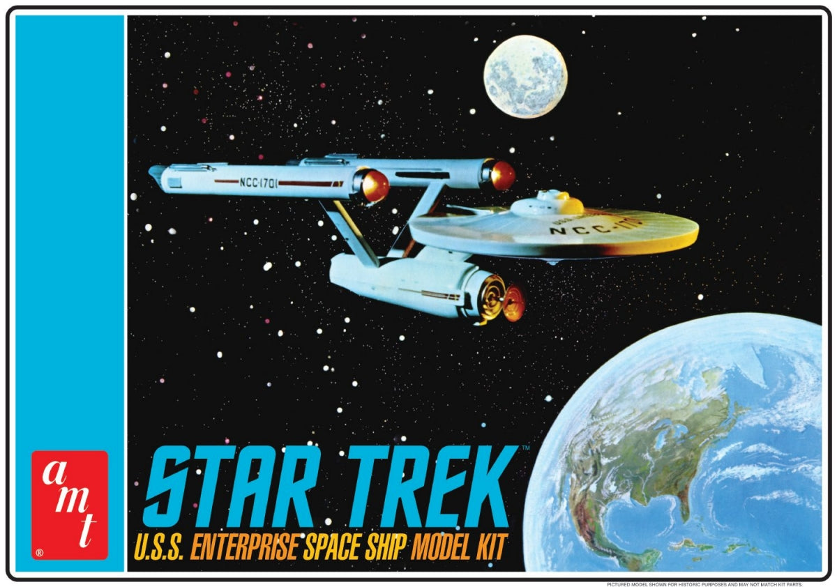 AMT Model Kits 1296 1/650 Star Trek Classic USS Enterprise