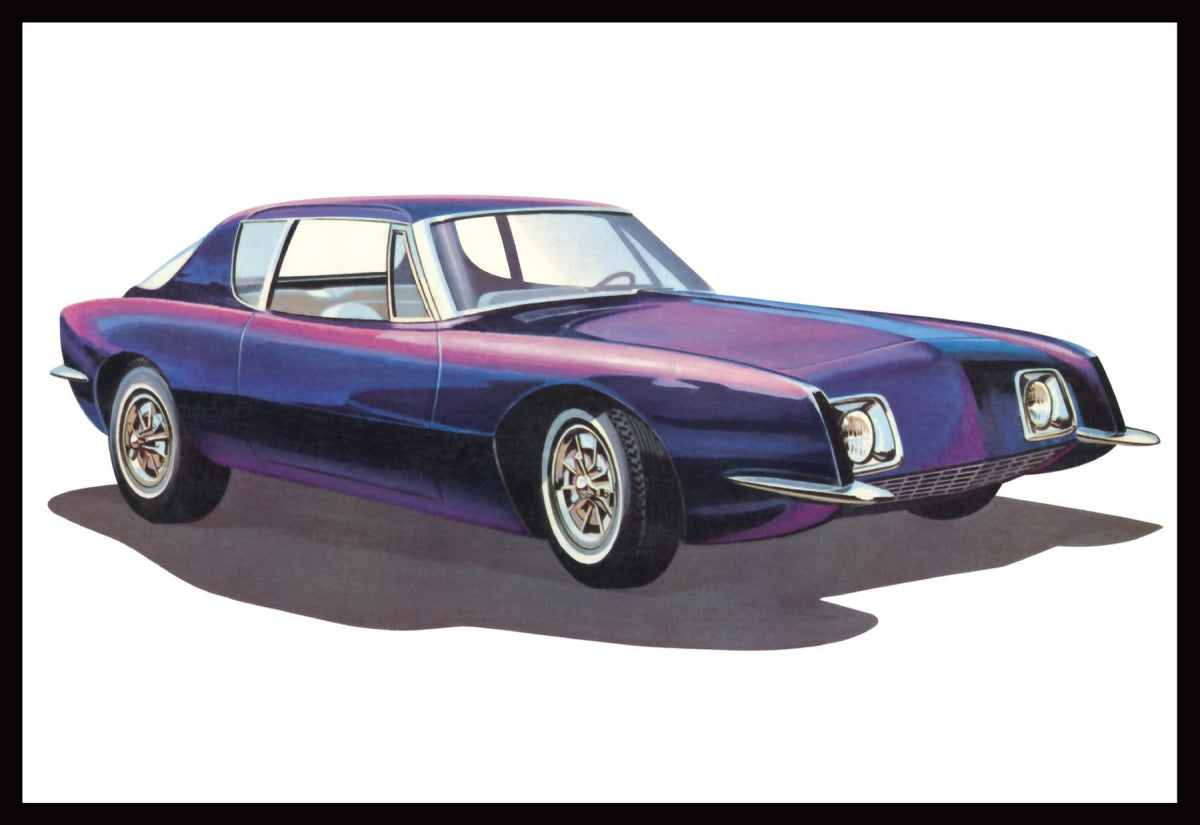 AMT Model Kits 1312 1/25 1963 Studebaker Avanti Sport Coupe (D)