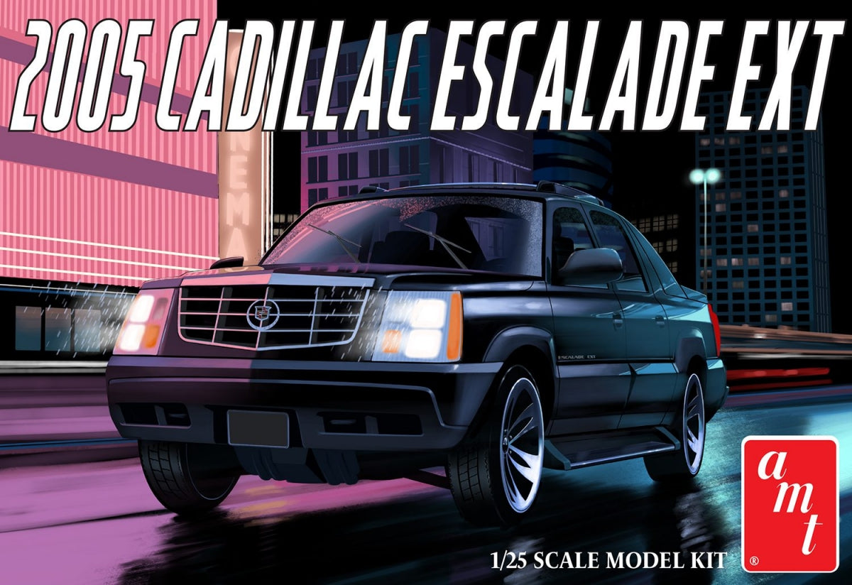 AMT Model Kits 1317 1/25 2005 Cadillac Escalade EXT Pickup Truck (D)