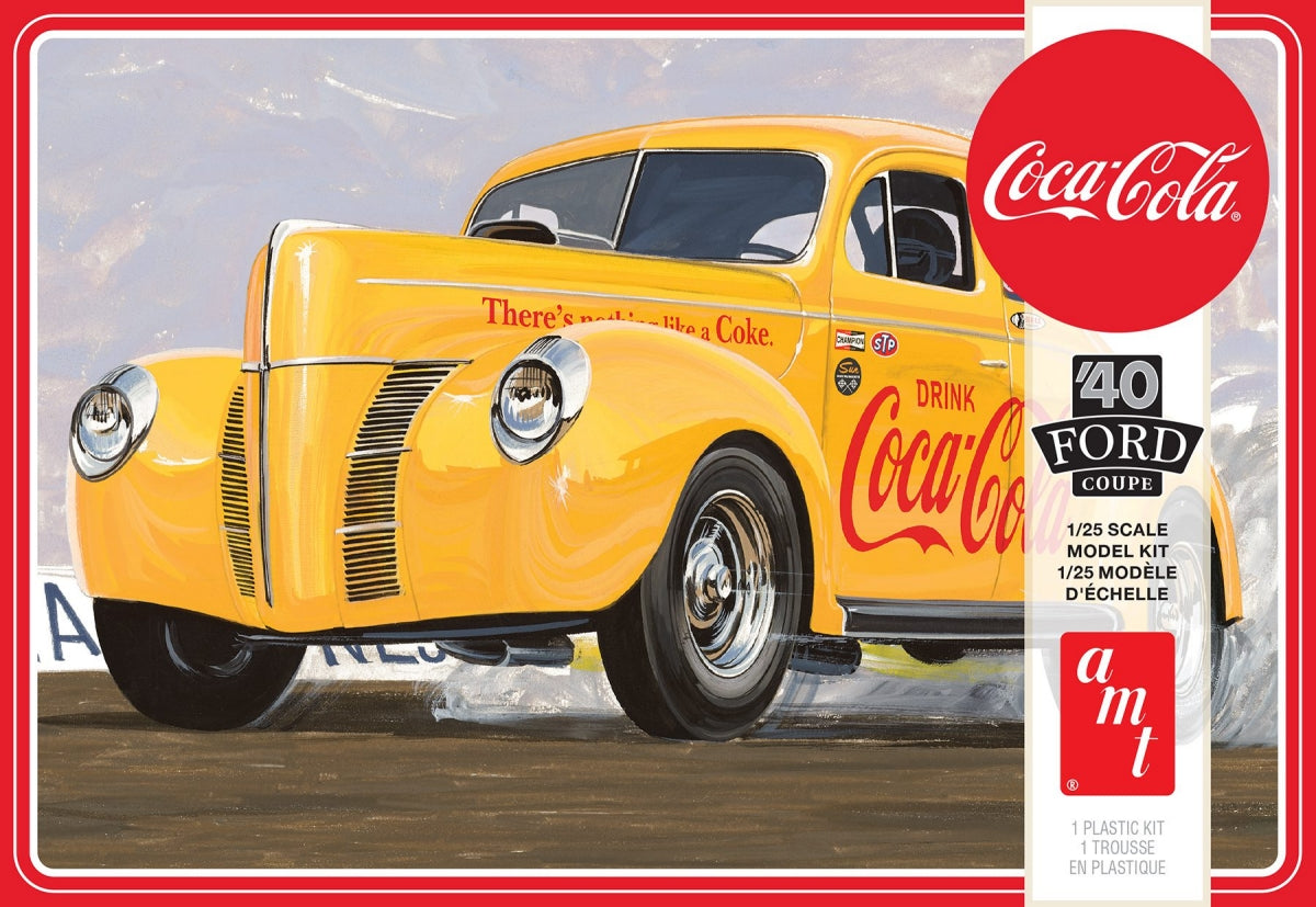AMT Model Kits 1346 1/25 Coca-Cola 1940 Ford Coupe (D)