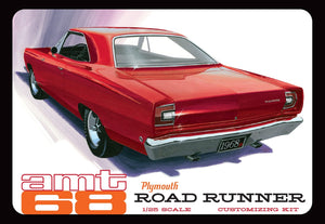 AMT Model Kits 1363 1/25 1968 Plymouth Roadrunner Customizing Car