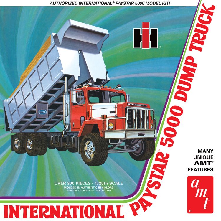 AMT Model Kits 1381 1/25 International Harvester Paystar 5000 Dump Truck
