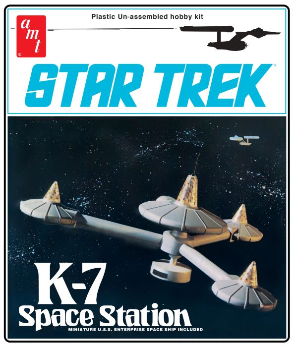 AMT Model Kits 1415 1/7600 Star Trek The Original Series K7 Space Station