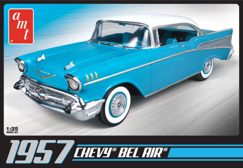 AMT Model Kits 638 1/25 1957 Chevy Bel Air