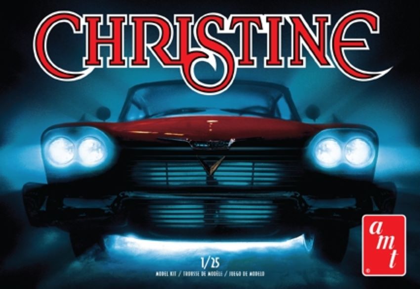 AMT Model Kits 801 1/25 1958 Plymouth Christine Car (Red)