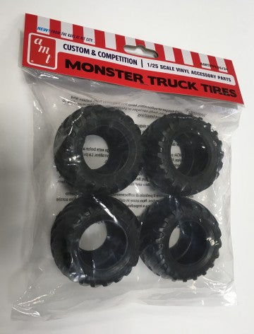 AMT Models PP26 1/25 Monster Truck Tire Parts Pack (4)