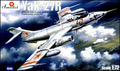 Amodel 72111 1/72 Yak27R Soviet Recon Aircraft