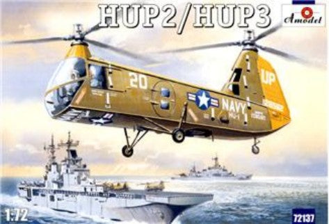 Amodel 72137 1/72 HUP2/3 Helicopter (US or Royal Canadian Markings)