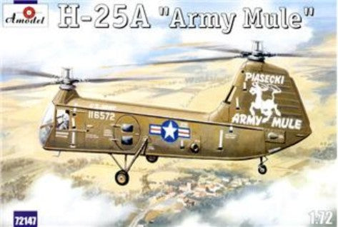 Amodel 72147 1/72 H25A Army Mule USAAF Helicopter