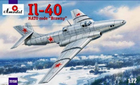 Amodel 72158 1/72 Ilyushin IL40 Brawny Soviet Jet Aircraft