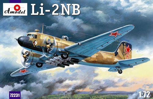 Amodel 72231 1/72 Lisunov Li2NB Soviet Light Bomber
