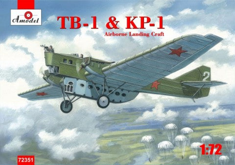 Amodel 72351 1/72 TB1/KP1 Soviet Airborne Landing Craft