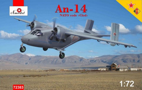 Amodel 72383 1/72 Antonov An14 NATO Code Clod Aircraft 