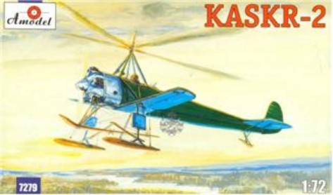 Amodel 7279 1/72 KASKR2 Soviet Autogyro 1930