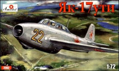 Amodel 7282 1/72 Yak17 UTI Soviet Fighter