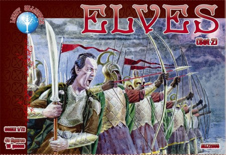 Alliance Figures 72005 1/72 Elves Set #2 Figures (40)