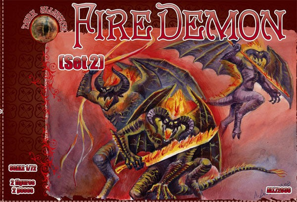Alliance Figures 72036 1/72 Fire Demon Set #2 Figures (2)