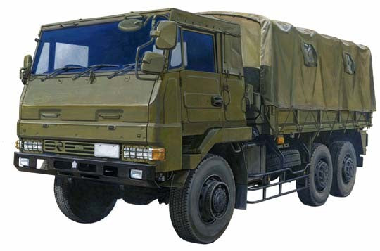 Aoshima 2322 1/72 3.5-Ton JGSDF Cargo Truck (D)