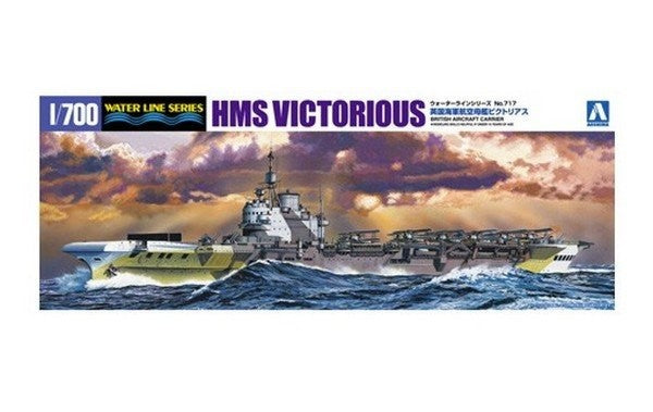 Aoshima 51061 1/700 HMS Victorious Aircraft Carrier