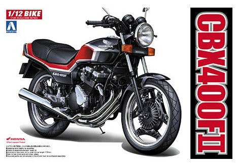 Aoshima 51672 1/12 1984 Honda CBX400FII Motorcycle