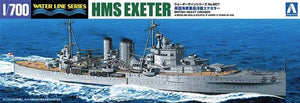 Aoshima 52730 1/700 HMS Exeter Heavy Cruiser Waterline