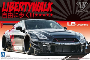 Aoshima 55922 1/24 LB Works: Nissan R35 GT-R Type Version 2 Car