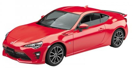 Aoshima 57551 1/32 Toyota 86 Sports Car (Snap Molded in Red)