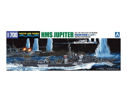 Aoshima 57674 1/700 HMS Jupiter Destroyer Waterline