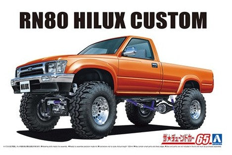 Aoshima 58022 1/24 1995 Toyota Hilux RB80 Long Bed Custom Pickup Truck