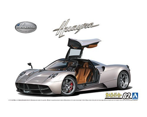 Aoshima 58060 1/24 2012 Pagani Huayra Italian 2-Door Sports Car