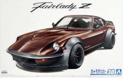 Aoshima 58442 1/24 Nissan S30 Fairlady Z Aero Custom 2-Door Car