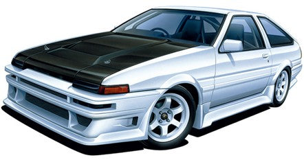 Aoshima 58633 1/24 1985 Toyota AE86 Sprinter Trueno 2-Door Car