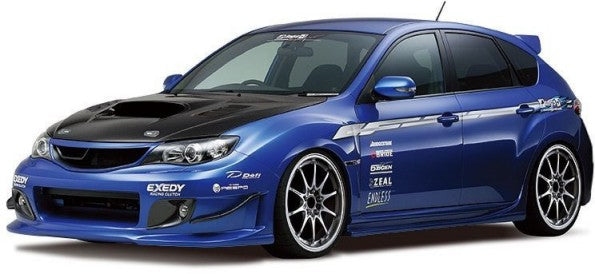 Aoshima 58756 1/24 2007 Subaru GRB Impreza WRX STi 4-Door Car