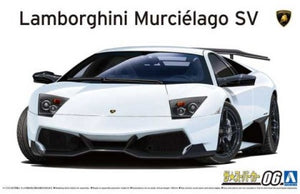 Aoshima 59012 1/24 2009 Lamborghini Murcielago SV Sports Car