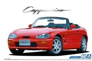 Aoshima 59142 1/24 1991 Suzuki Cappucino 2-Door Sports Car Convertible