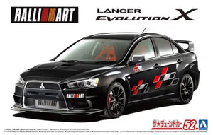 Aoshima 59876 1/24 2007 Mitsubishi Lancer Evolution X Ralliart Car