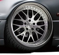 Aoshima 61145 1/24 K-Break Hybreed Cross Nine 19" Tire & Wheel Set (4)