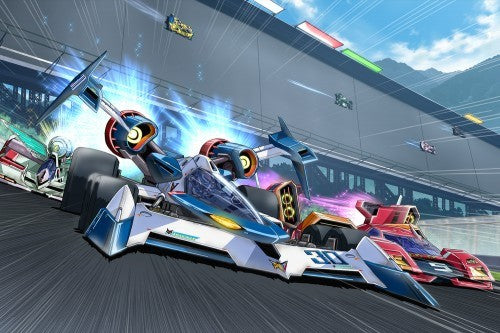 Aoshima 61961 1/24 Future GPX Cyber Formula Super Asurado 01 Race Car